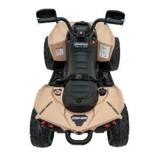 QUAD 24V PARA NIÑOS, CAN-AM, BEIGE-NEGRO, 3-7 AÑOS   INDA397-RA-CA002.BEZ - KI4